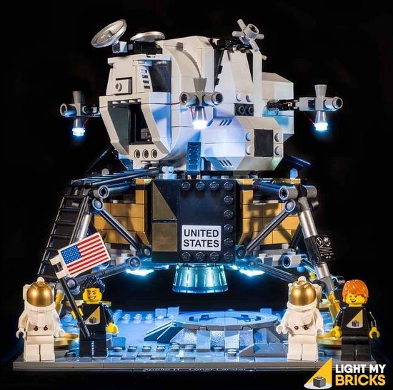 Light My Bricks - Verlichtingsset geschikt voor LEGO NASA Apollo 11 Lunar Lander 10266