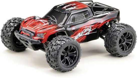 Absima Truck Racing Zwart/rood 1:14 RC auto Elektro Monstertruck 4WD RTR 2,4 GHz