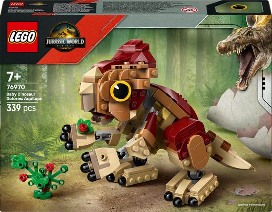 LEGO® Jurassic World Babydinosaurus Dolores: Aquilops Speelgoedset - 76970