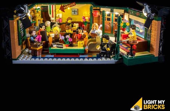 Verlichtings Set geschikt voor LEGO Friends Central Perk #21319 Light Kit - Default Title