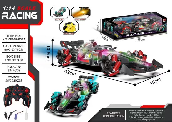 RC auto-Rood