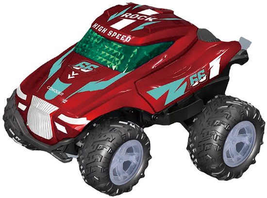 RC Stunt Auto Offroad 360° - Met Realistische SPRAY & Lichtshow - Jongens Meisjes Volwassenen 5+ - All-Terrain Stuntwagen - Afstandsbestuurd Speelgoed Binnen Buiten - Oplaadbaar - Geschenk Kinderfeestje Verjaardag