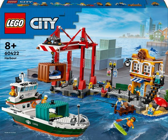 LEGO City Haven met vrachtschip speelgoed - 60422