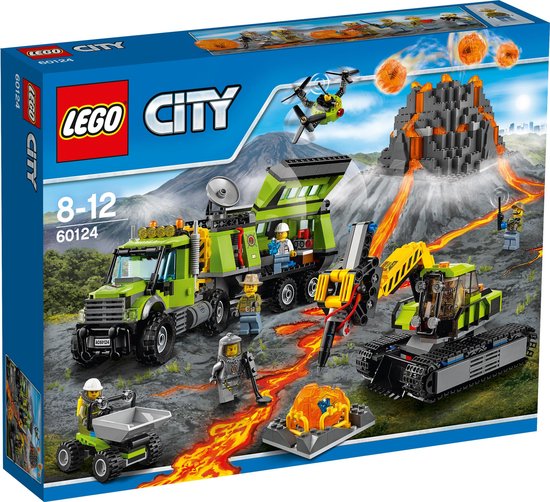 LEGO City Vulkaan Onderzoeksbasis - 60124