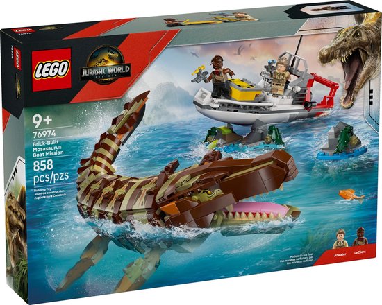 LEGO 76974 Mosasaurussen: De bootmissie - 76974
