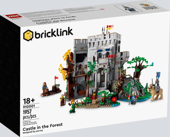 Lego Bricklink - 910001 - Castle in the forest