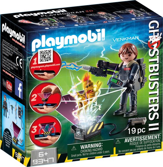PLAYMOBIL Ghostbuster Peter Venkman - 9347