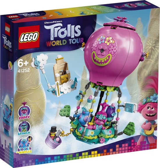 LEGO Trolls Poppy's Luchtballonavontuur - 41252