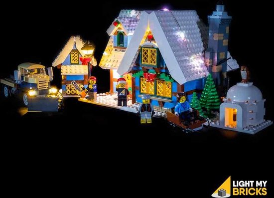 Light My Bricks - Verlichtingsset geschikt voor LEGO Winter Village Cottage 10229