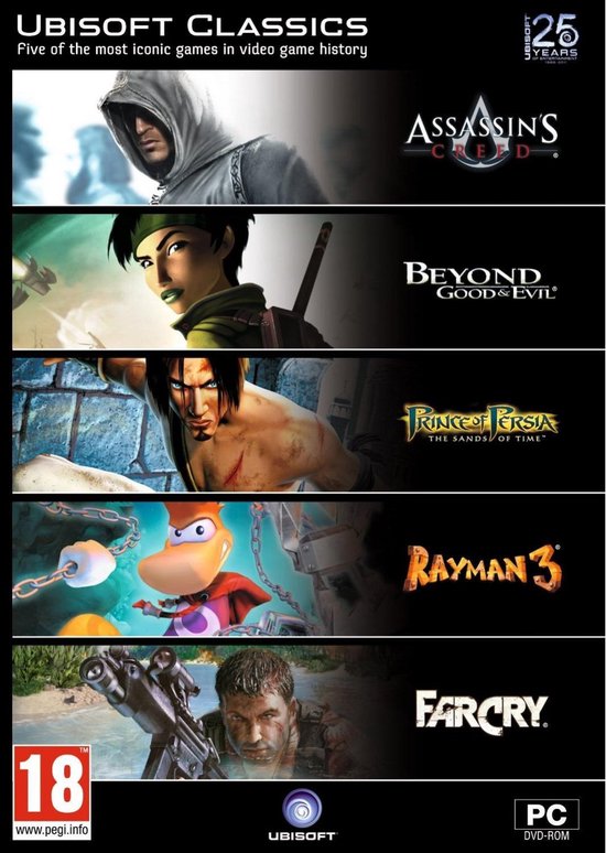 Ubisoft Classics (5 game pack, incl Assassins Creed) /PC
