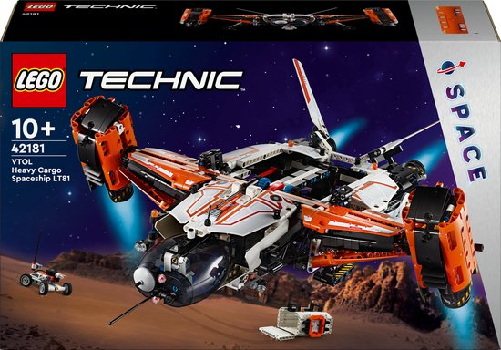 LEGO Technic VTOL Vrachtruimteschip LT81 - 42181