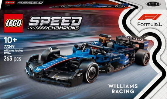 LEGO Speed Champions Williams Racing FW46 F1 racewagen Set - 77249