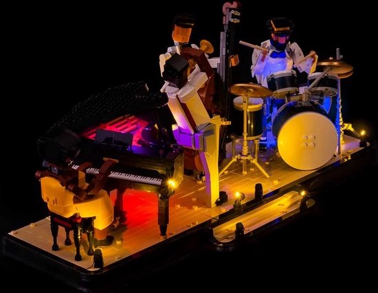 Light My Bricks - Verlichtings Set - Geschikt voor LEGO Jazz Quartet - 21334