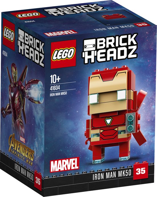 LEGO BrickHeadz Marvel Avengers Iron Man MK50 - 41604