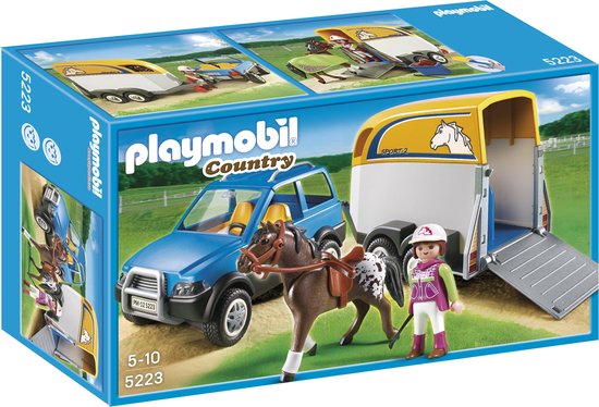 Playmobil Voertuig met Paardentrailer - 5223