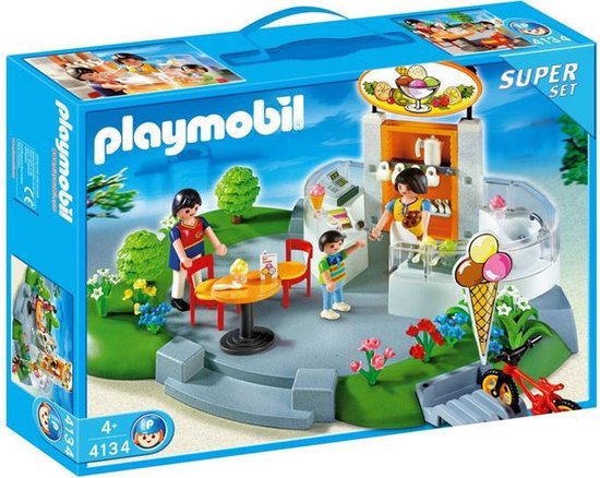 PLAYMOBIL City Life IJssalon Superset - 4134