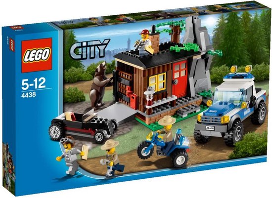 LEGO City Boeven Schuilplaats - 4438