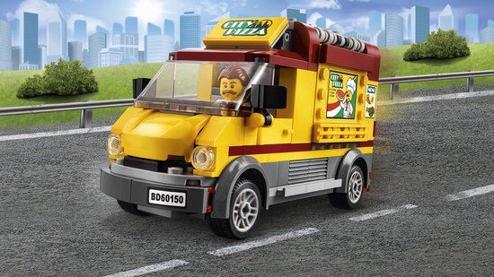 LEGO City Pizza Bestelwagen - 60150