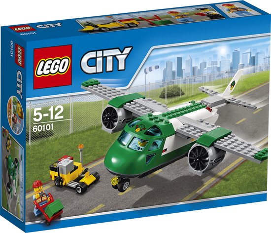 LEGO City Vliegveld Vrachtvliegtuig - 60101