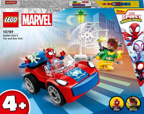 LEGO Marvel Spider-Man's auto en Doc Ock Bouwset - 10789