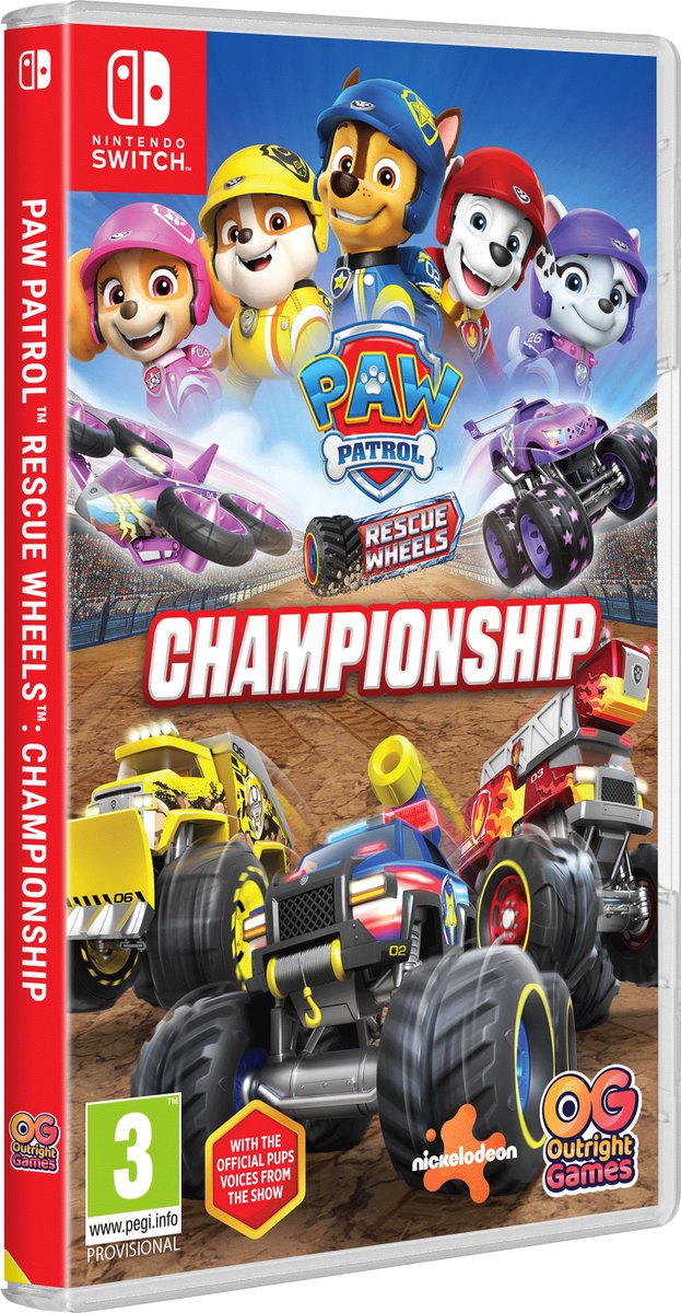 PAW Patrol Rescue Wheels Championship Switch