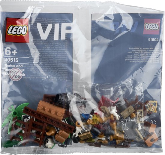 LEGO Pirates and Treasure  VIP add-on pack - 40515