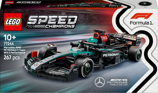 LEGO Speed Champions Mercedes-AMG F1 W15 racewagen Speelgoed - 77244