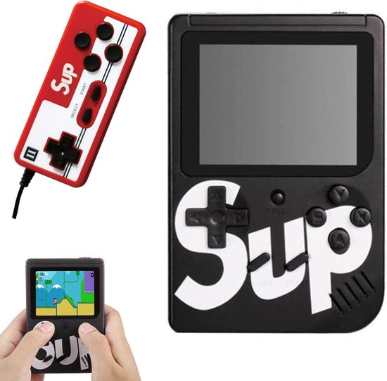 Retro Console Sup 400 in 1 Game Box Zwart