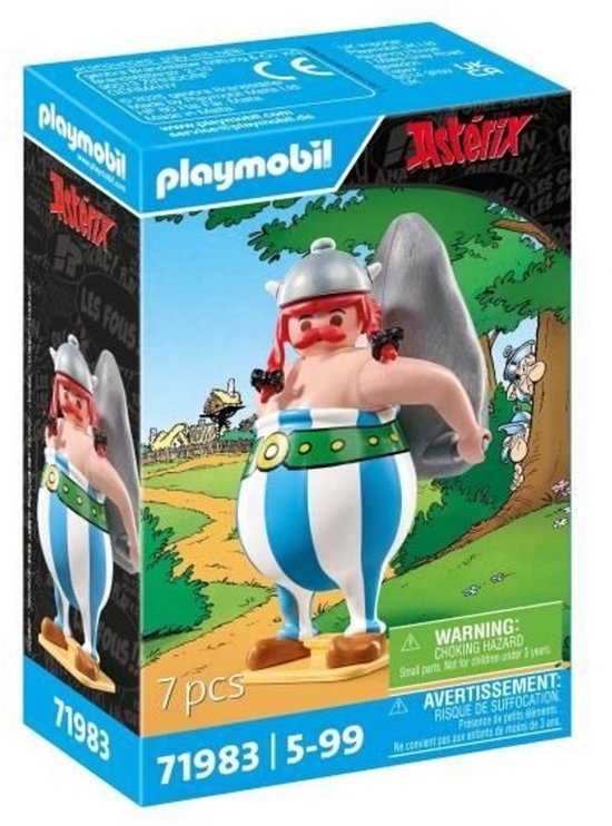 PLAYMOBIL 71983 Obelix en zijn Menhir, Asterix, Stripfiguren, Vanaf 5 jaar
