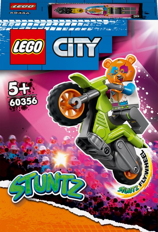 LEGO City Stuntz Beer stuntmotor - 60356