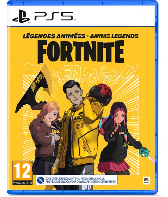 Fortnite Anime Legends Pack (Code in Box) - PS5