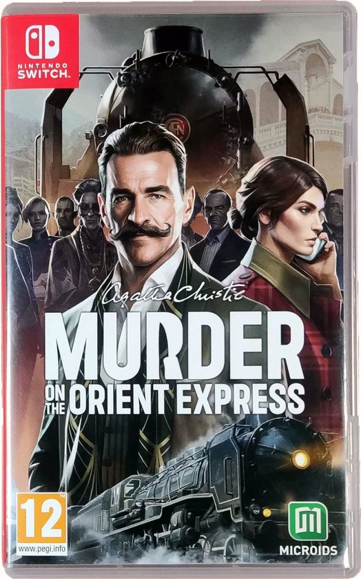 Nintendo Games Switch Agatha Christie-murder On The Orient Express Transparant PAL