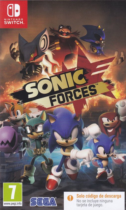 Sonic Forces Code In Box - ES Switch