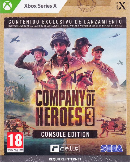 Company Of Heroes 3 - Steelbook - ES Xbox Series X