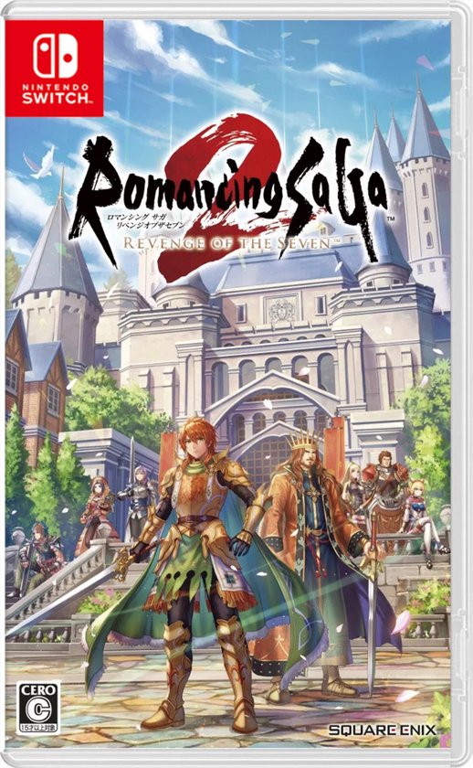 Romancing SaGa 2 Revenge of the Seven-Asia Import (NSW) Gebruikt