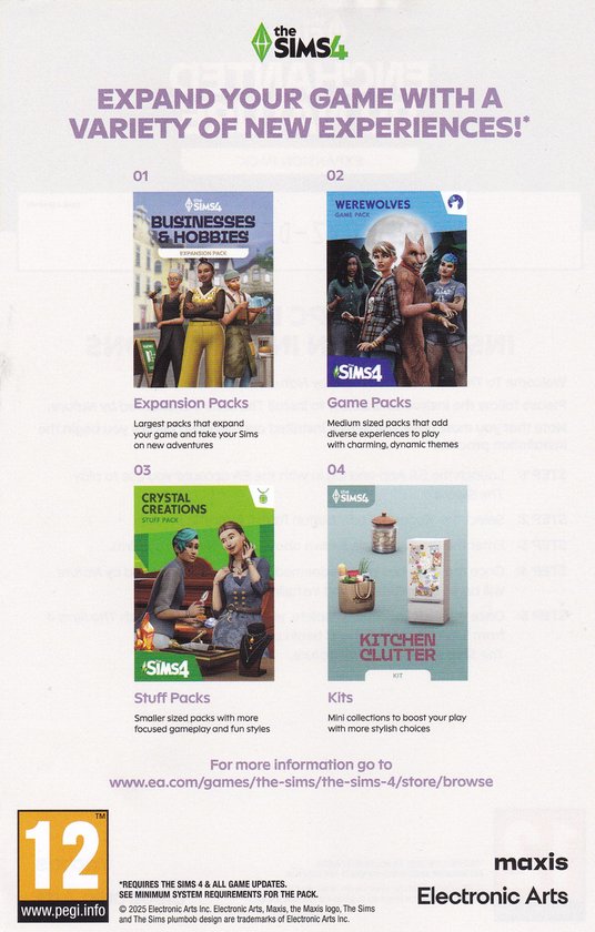 The Sims 4 - Enchanted By Nature Expansion Pack (Code In Box) (PC)