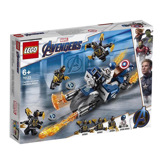 LEGO Marvel - Captain America: Outriders Attack 76123