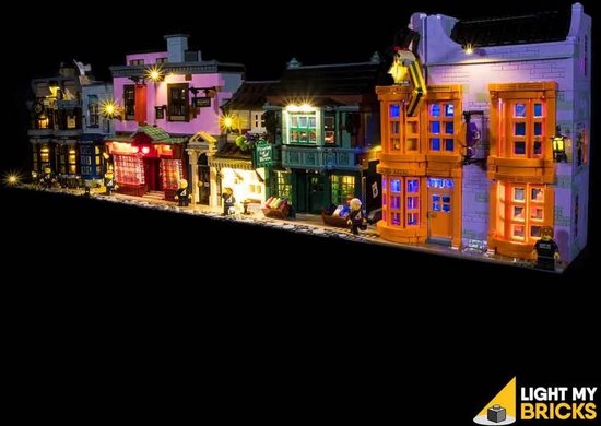 Light My Bricks - Verlichtingsset geschikt voor LEGO Diagon Alley 75978