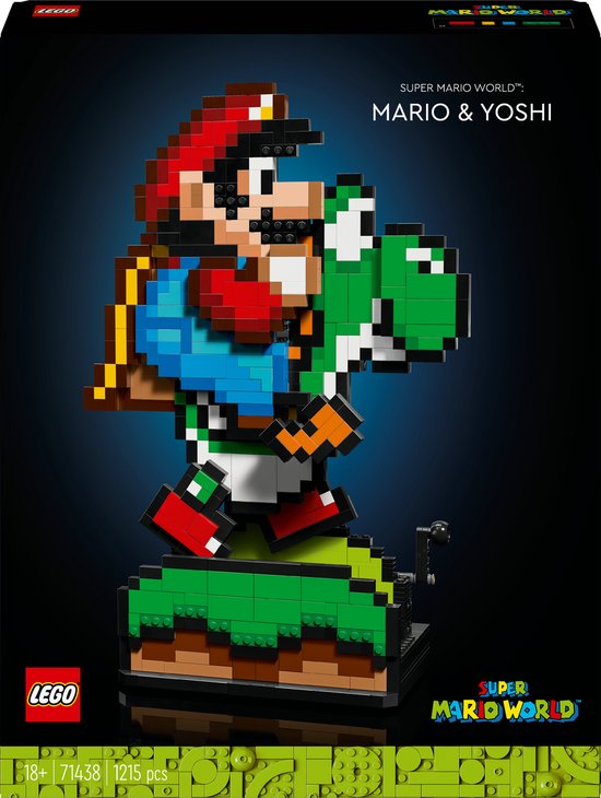 LEGO Super Mario World - Mario en Yoshi - 71438