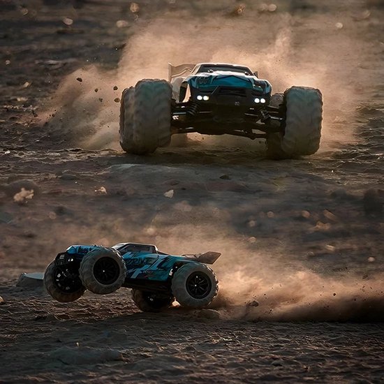 Sattire Speelgoed RC Auto 4WD 70 KM/H Hoge Snelheid – Speelgoed Autos Jongens – Speelgoed Auto – RC Auto – Drift monster 4x4 truck met LED en afstandsbediening