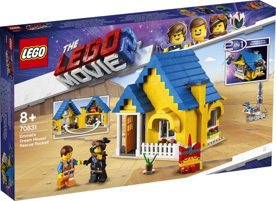 LEGO The Movie 2 Emmets Droomhuis/Reddingsraket! - 70831