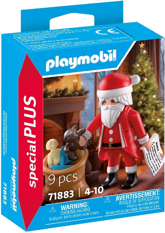 Kerstman met verlanglijstje