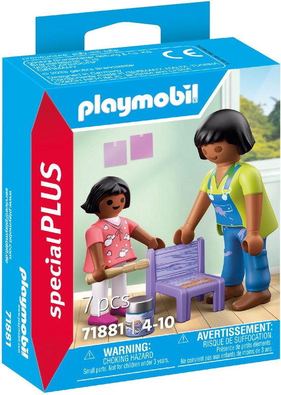 Hardwerkende vakvrouw