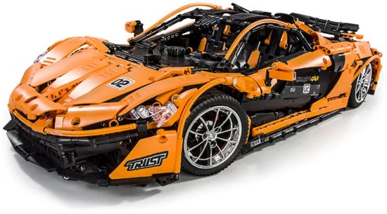 Auto bouwset - Mould King 13090S - McLaren P1 - Compatibel met Lego - Sportauto 1:8