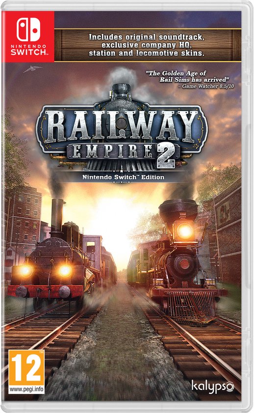 Railway Empire 2-Deluxe Edition (Switch) Nieuw