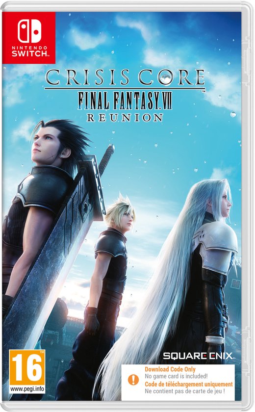 CRISIS CORE: Final Fantasy VII REUNION - Switch - Code in box