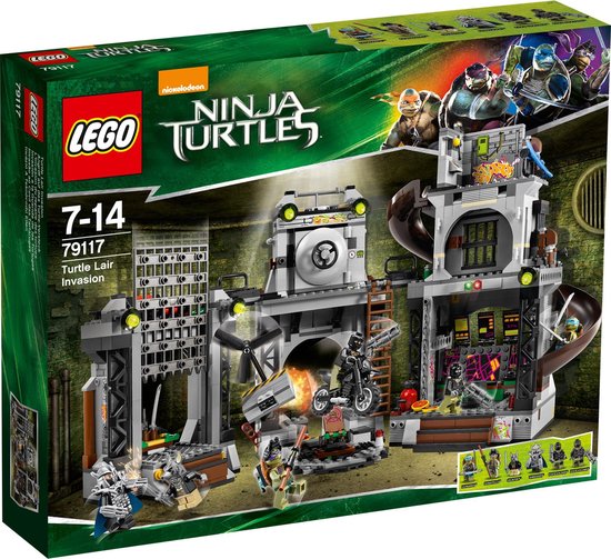 LEGO Ninja Turtles Invasie in het Turtle Hoofdkwartier - 79117