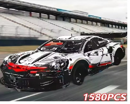 Raceauto LEGO Technic compatibel - porsche - racecar - 1580pcs