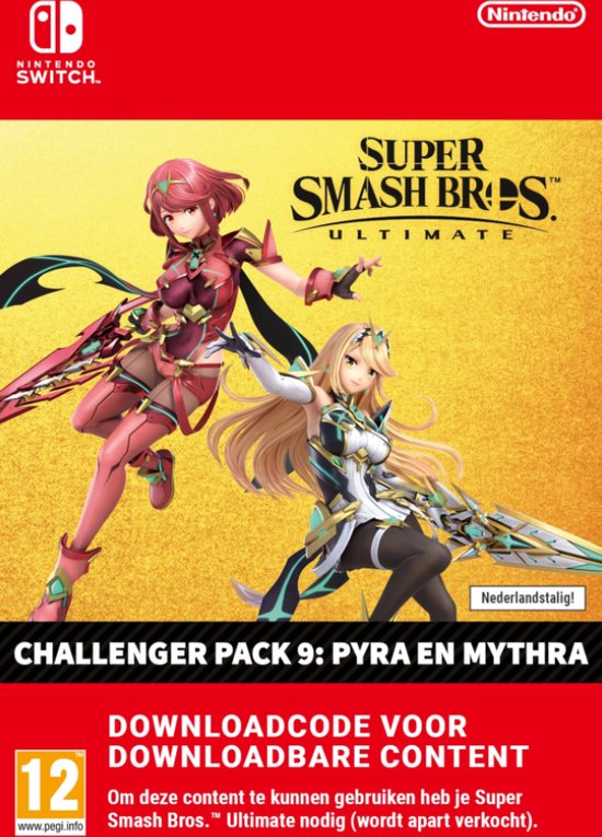 Super Smash Bros. Ultimate: Pyra + Mythra Challenger Pack