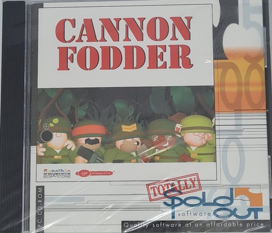 Cannon Fodder, Sold Out Software (Jewel Case) - MS-DOS (1993)